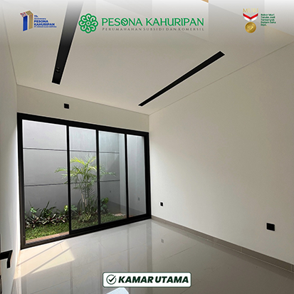 Kamar utama rumah komersil 70x90 pesona kahuripan 11